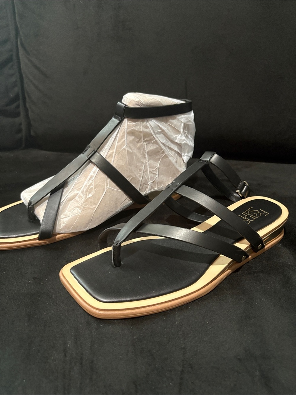 Franco Sarto Strappy T-Back Women’s Sandals - Picture 4 of 7